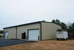 completion of commercial building